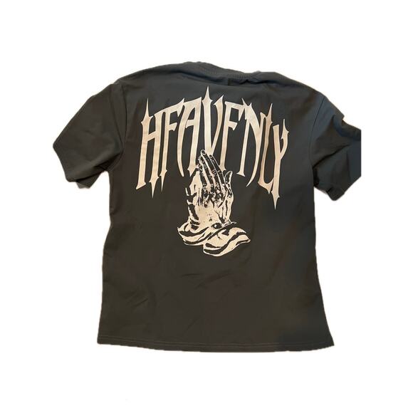 Manfinity Hfavnfnly Gray Polyester T-Shirt Mens M - Picture 2 of 4